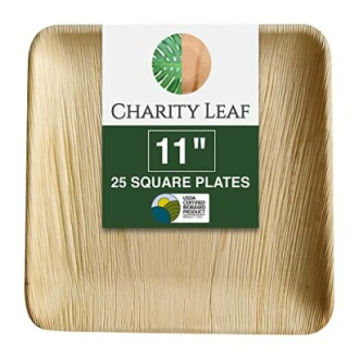 Charity Leaf Disposable Palm Leaf Plates