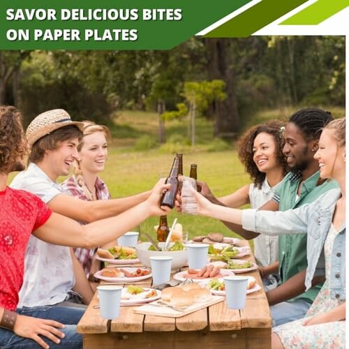 SOL ECO Compostable Paper Plates