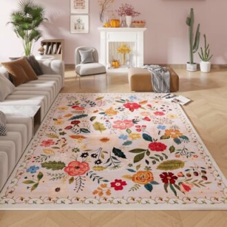 Rugcomf 5x7 Boho Area Rug