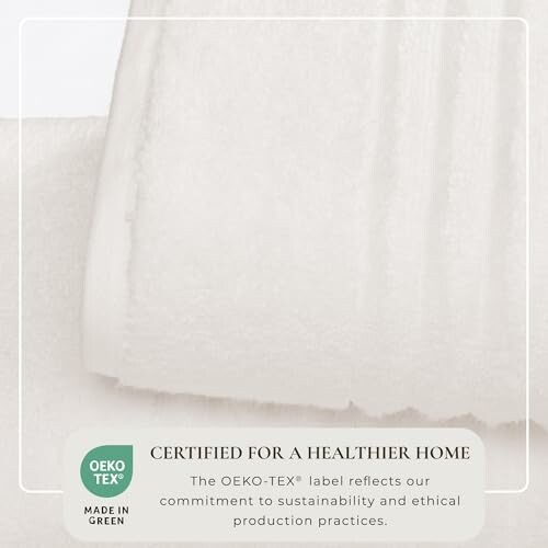 OEKO-TEX certified fabric for a healthier home